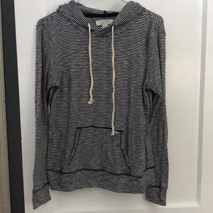 Forever 21 striped hoodie